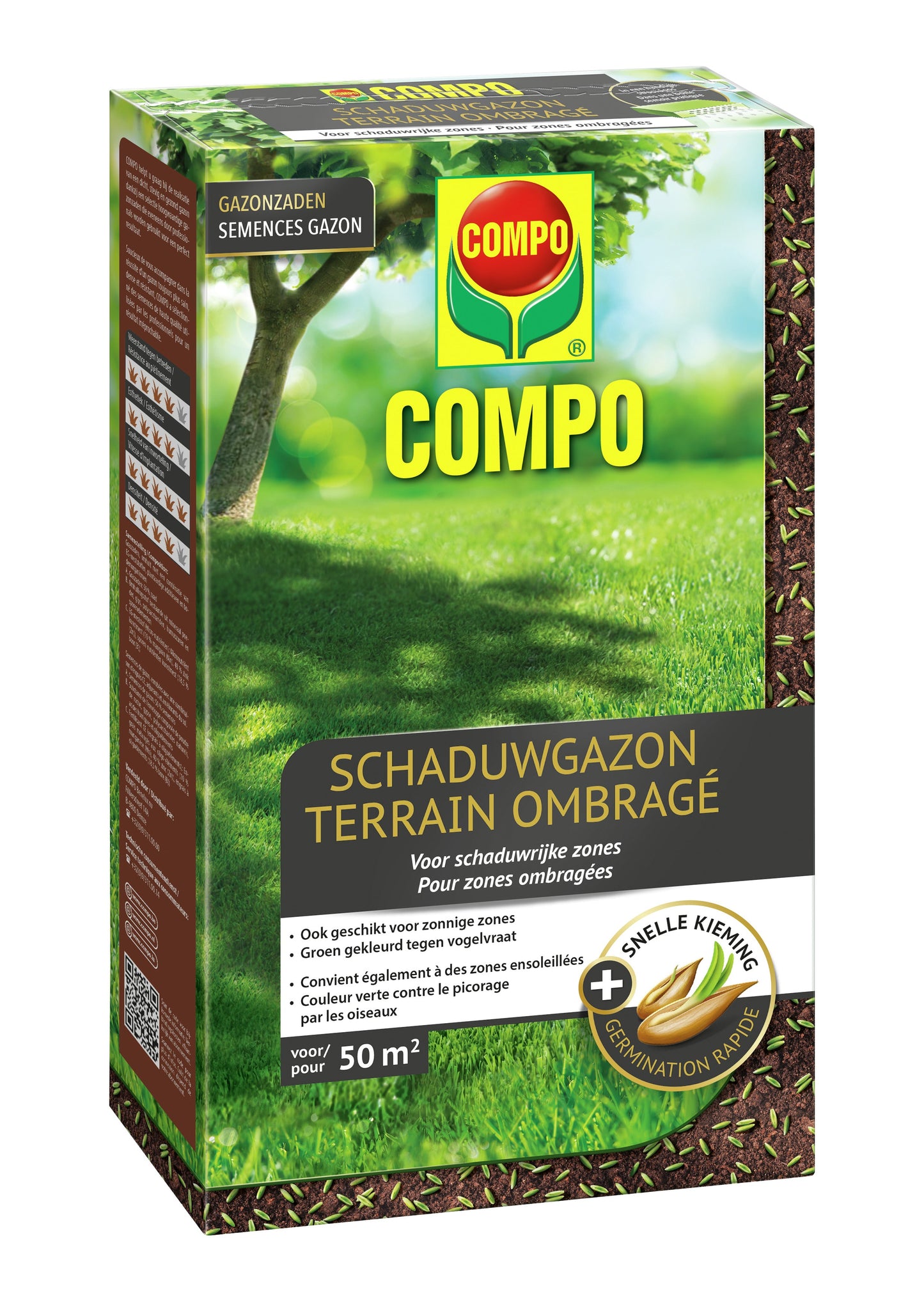 Compo GAZONZAAD SCHADUWGAZON - 50 M² 1 KG