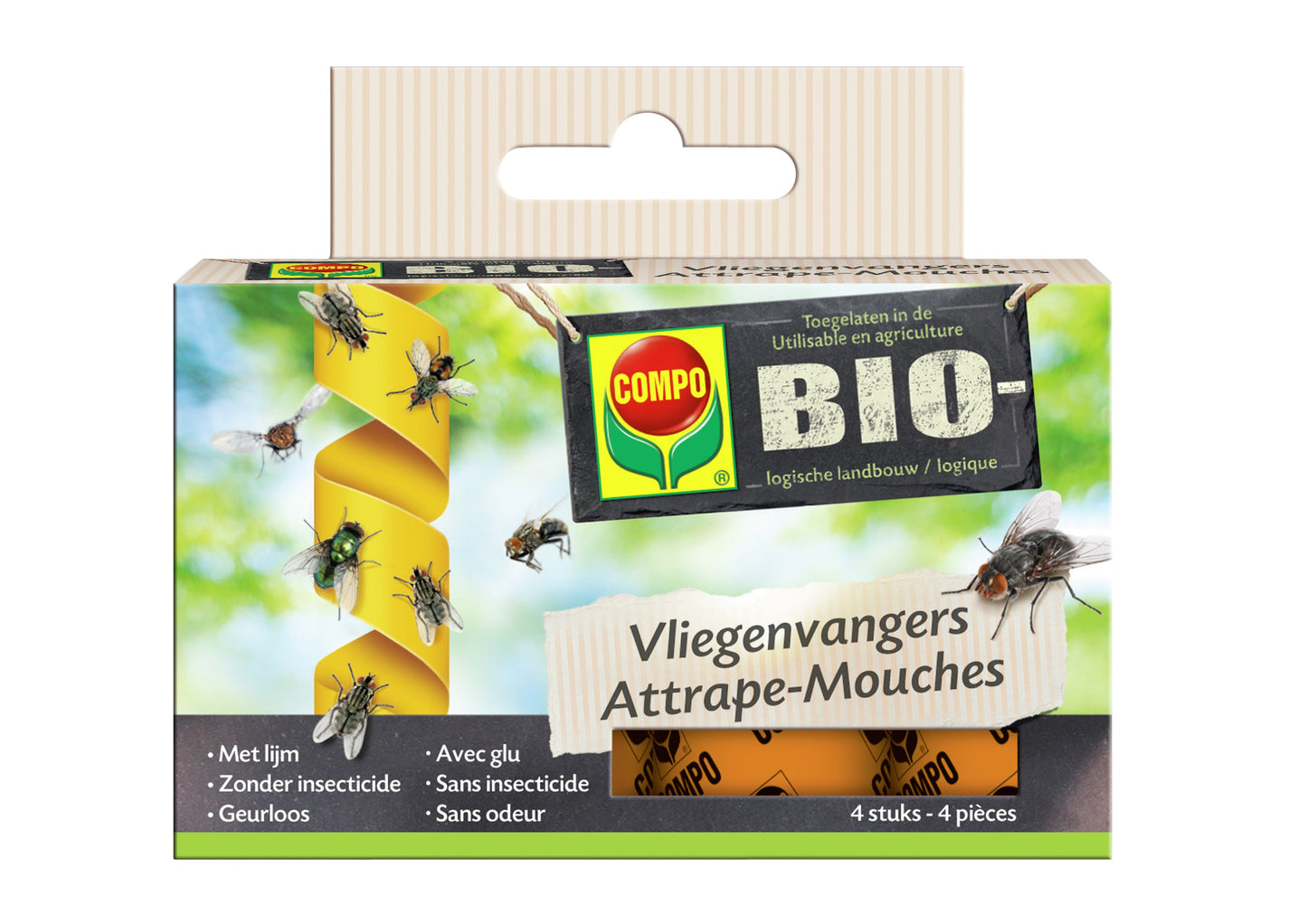 Compo VLIEGENVANGERS 4 ST