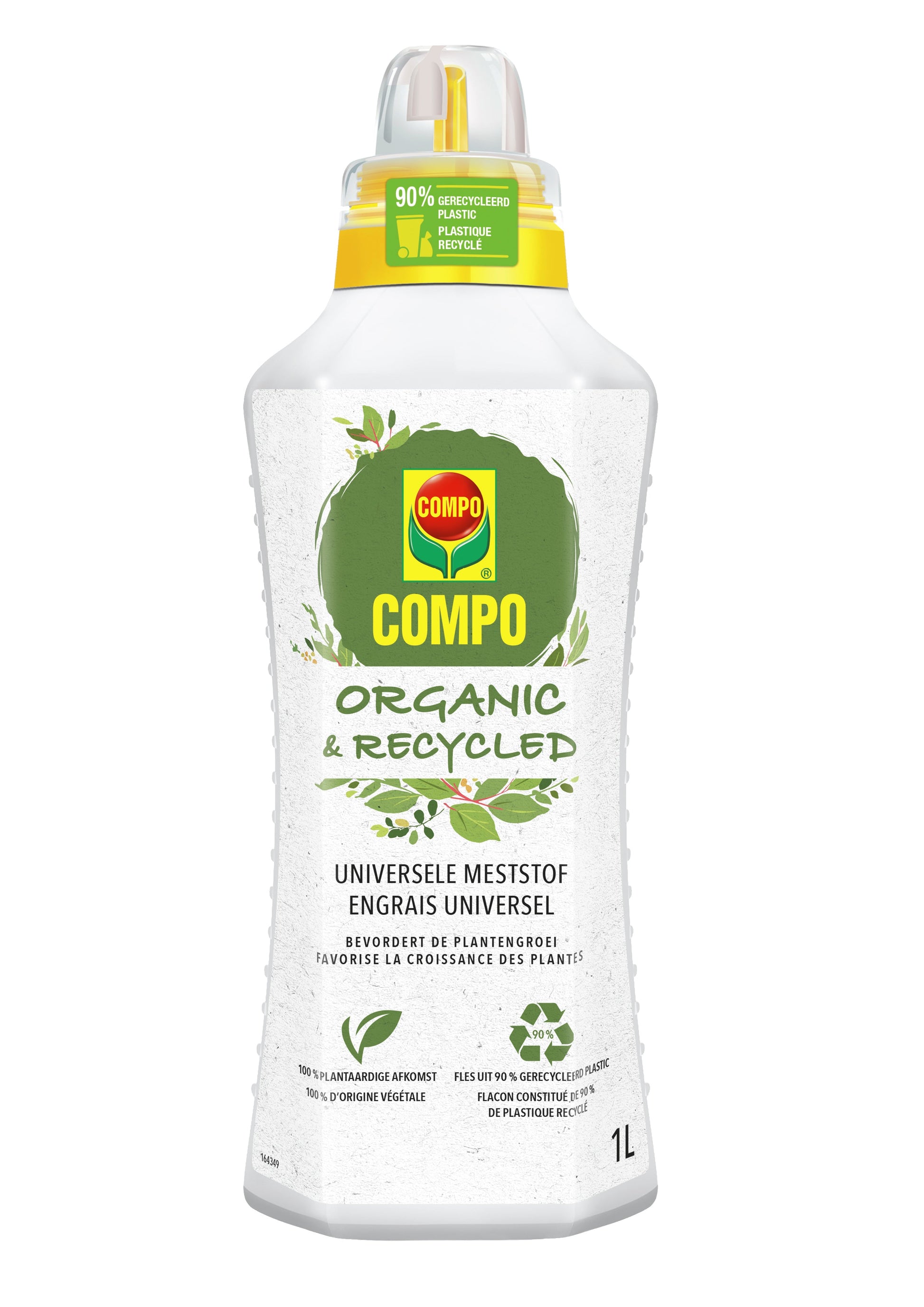 Compo ORGANIC & RECYCLED - VLOEIBARE MESTSTOF UNIVERSEEL 1L