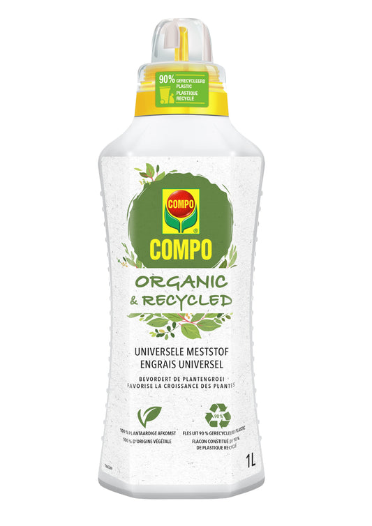 Compo ORGANIC & RECYCLED - VLOEIBARE MESTSTOF UNIVERSEEL 1L