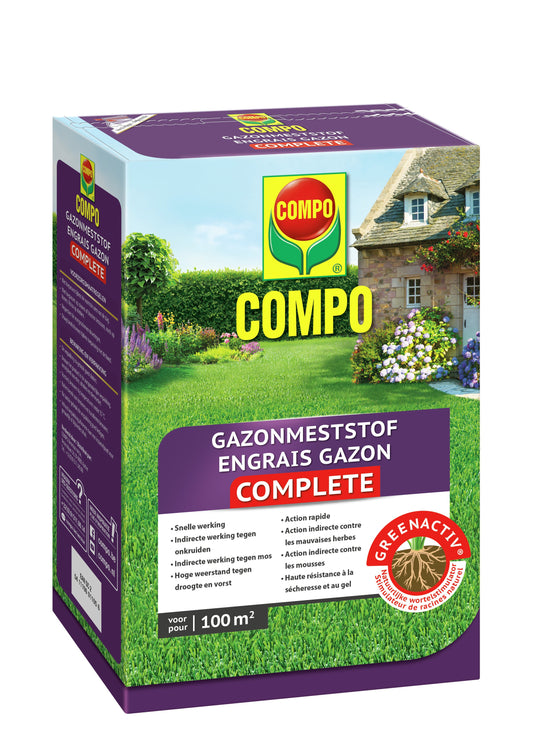 Compo GAZONMESTSTOF VOOR AANLEG - 200 M² 6 KG