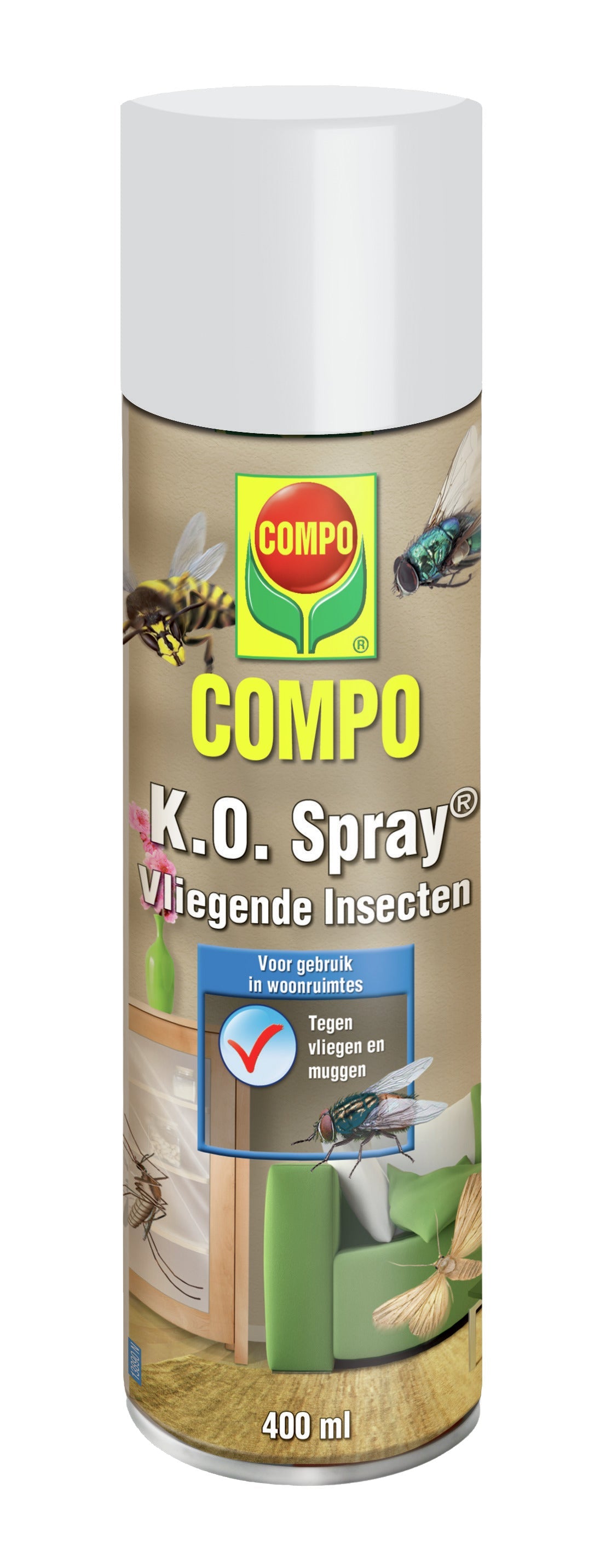 Compo K.O. SPRAY VLIEGENDE INSECTEN 400 ML