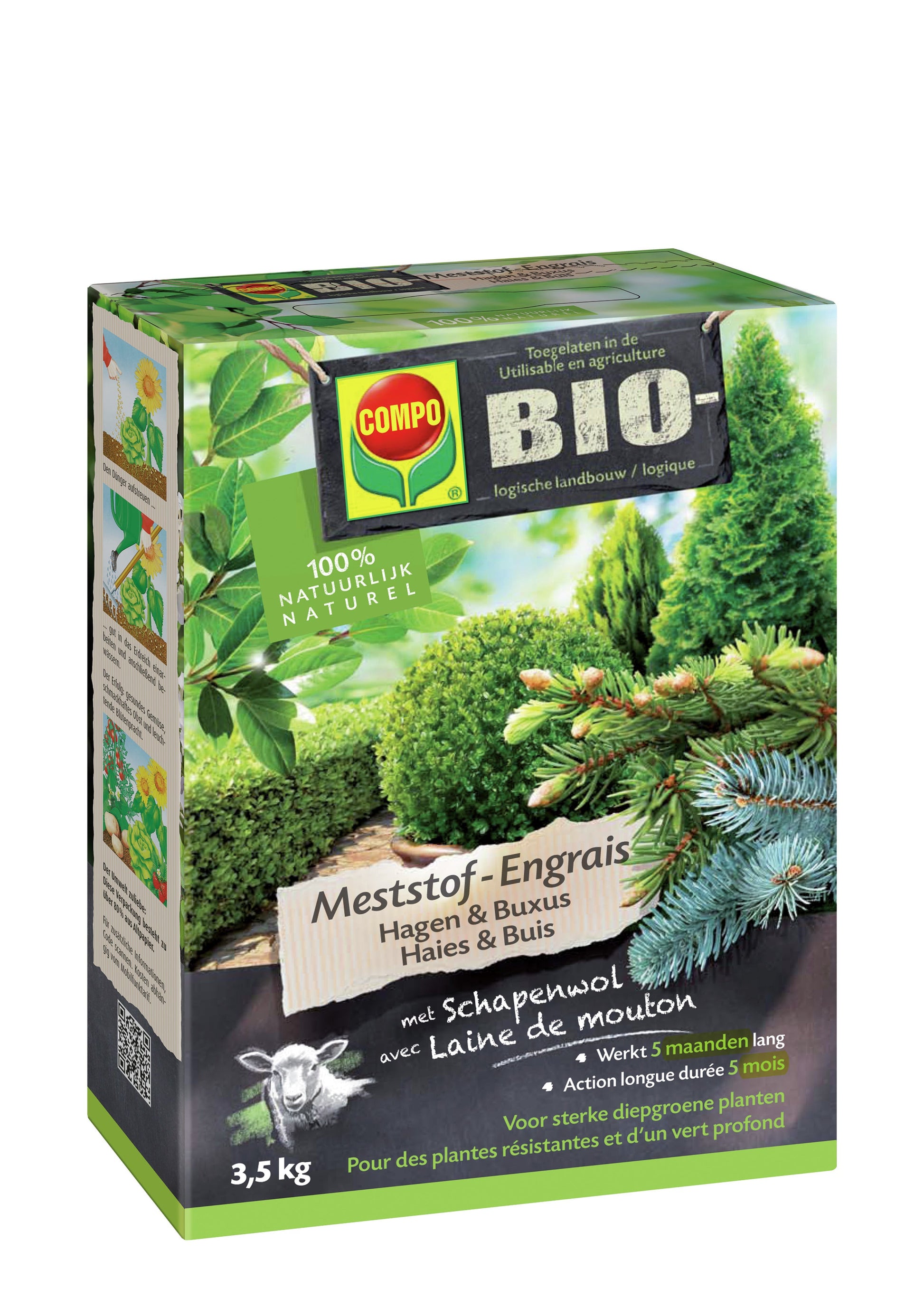 Compo MESTSTOF HAGEN & BUXUS 3,5 KG