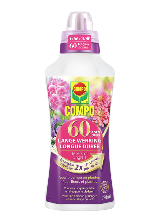 Compo VLOEIBARE MESTSTOF 60 DAGEN LANGE WERKING 750 ML
