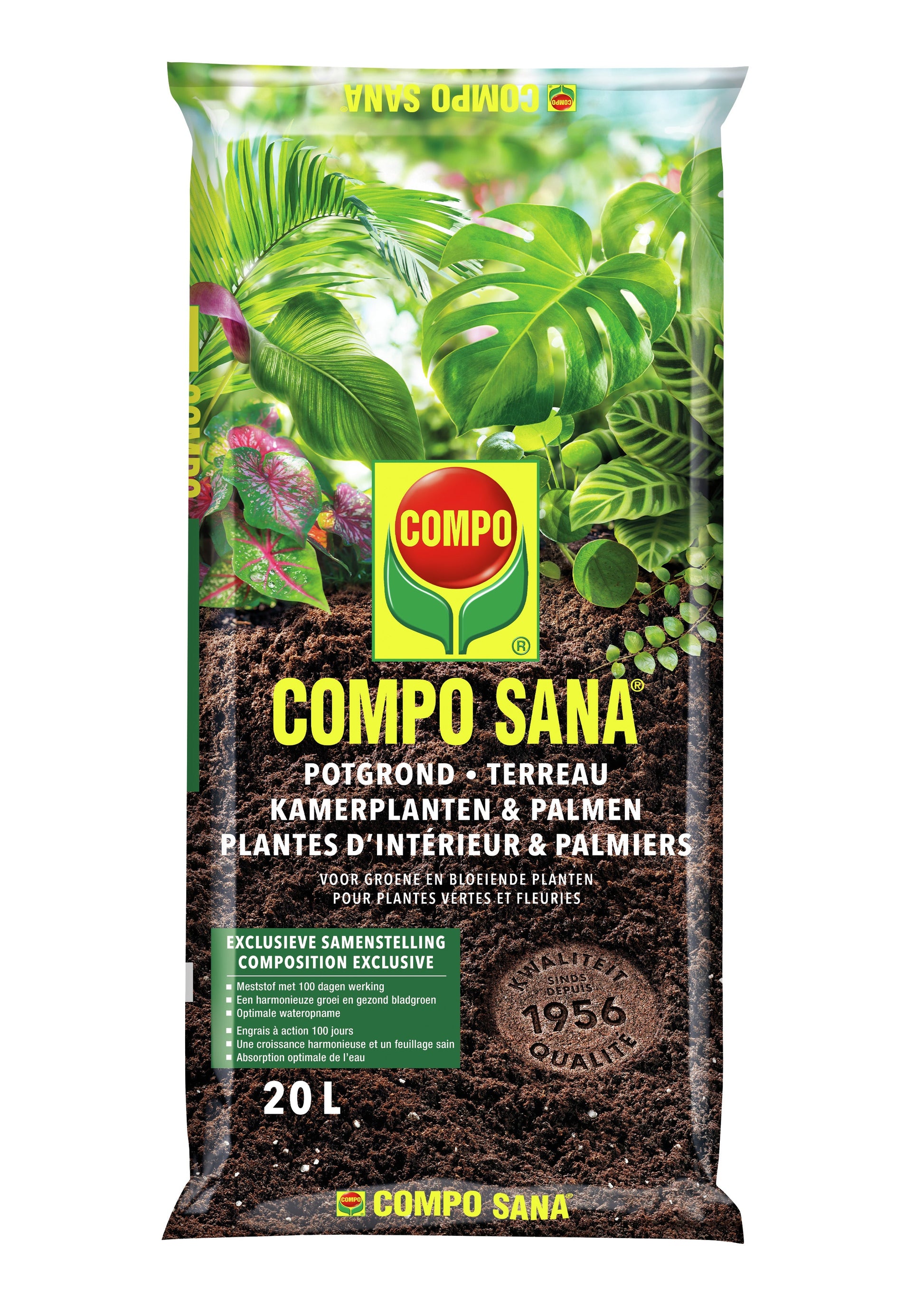 Compo POTGROND KAMERPLANTEN & PALMEN 10 L