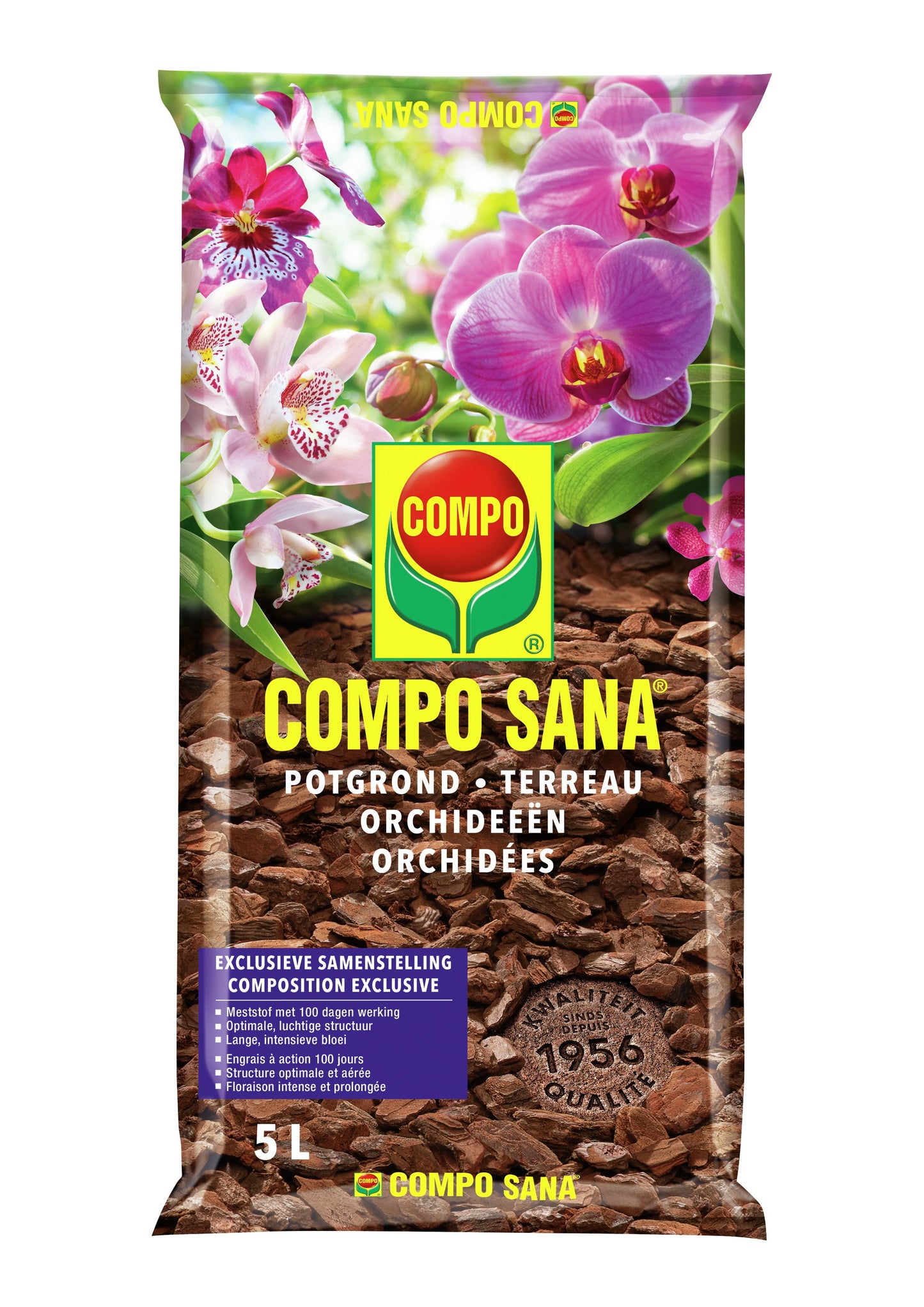 Compo ORCHIDEEËNPOTGROND 5 L
