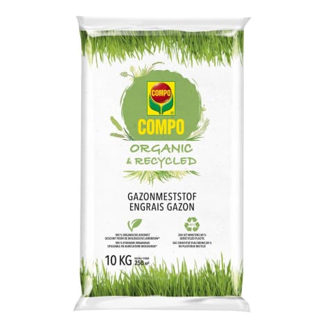 Compo ORGANIC & RECYCLED GAZONMESTSTOF 10 KG