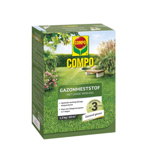 Compo GAZONMESTSTOF MET LANGE WERKING 1,5 KG