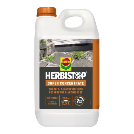 Herbistop SUPER PADEN & TERRASSEN 200 M² 2,5 L