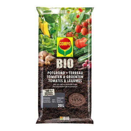 Compo POTGROND TOMATEN & GROENTEN 20 L